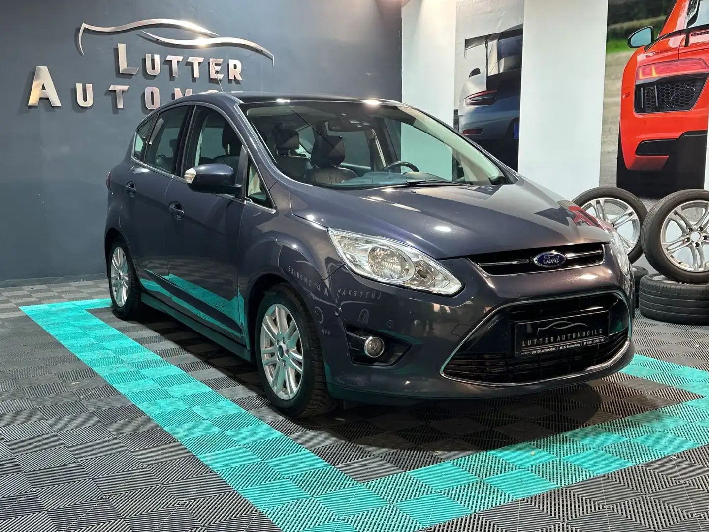 Ford C-Max C-MAX Titanium*ELK-SITZ*PANO*NAVI*PDC*KAMRA* Blau - 1