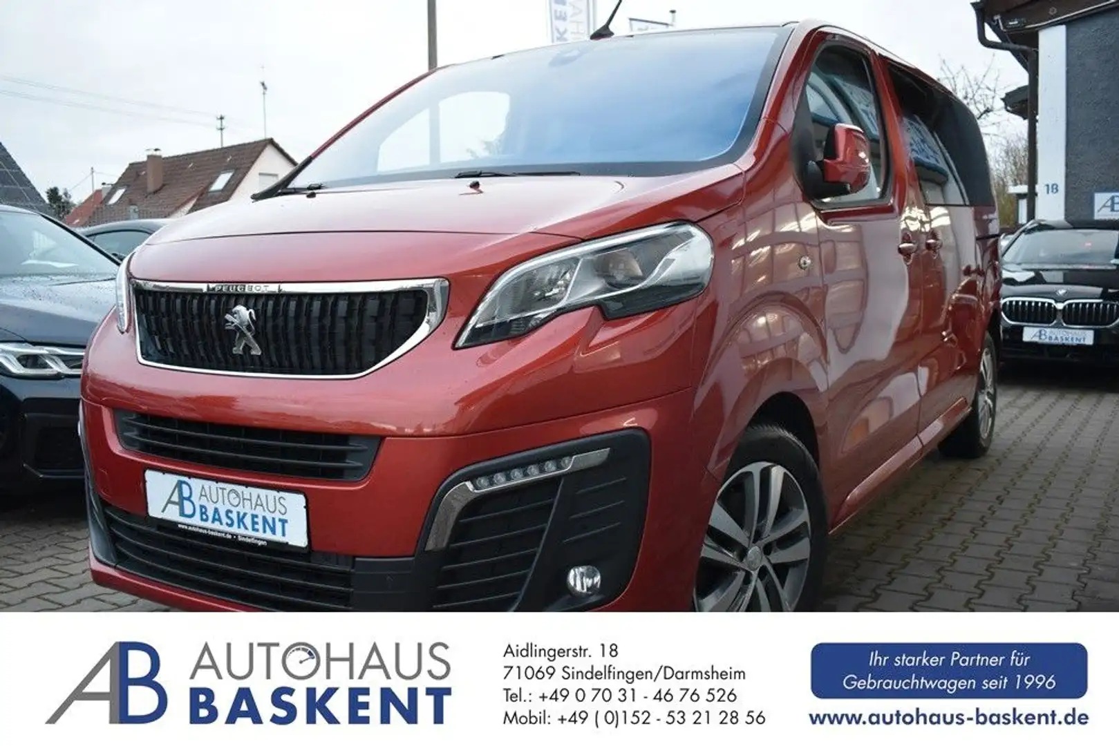 Peugeot Traveller Allure L2*8-SITZER*HEAD-UP*AHK*PANO* Оранжевый - 1