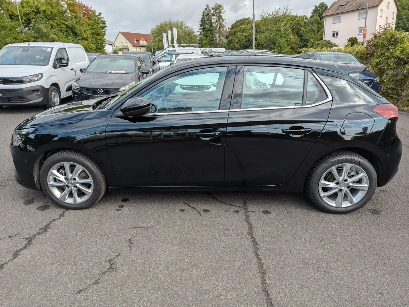 Opel Corsa Elegance Navi/Klimaaut/LED/Rkam/Sitzhzg Schwarz - 2