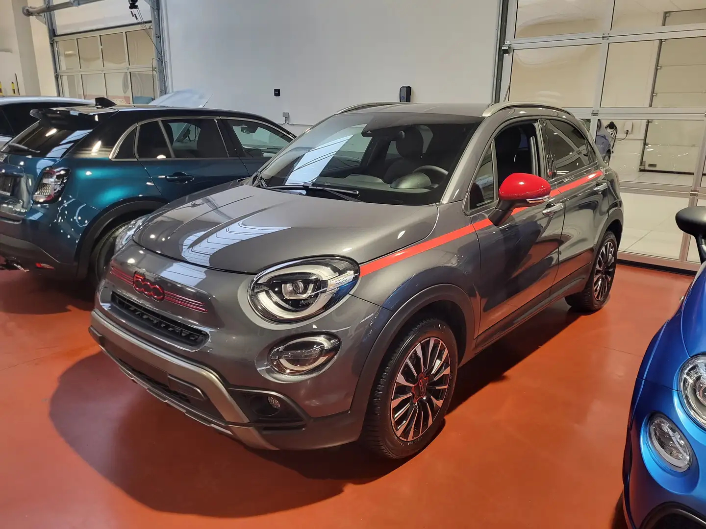 Fiat 500X 500X 1.5 GSE Hybrid RED Grijs - 1