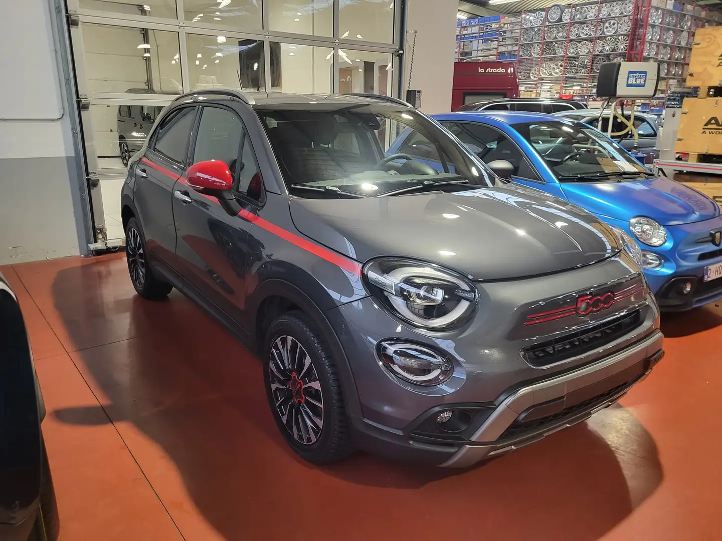 Fiat 500X 500X 1.5 GSE Hybrid RED Grijs - 2