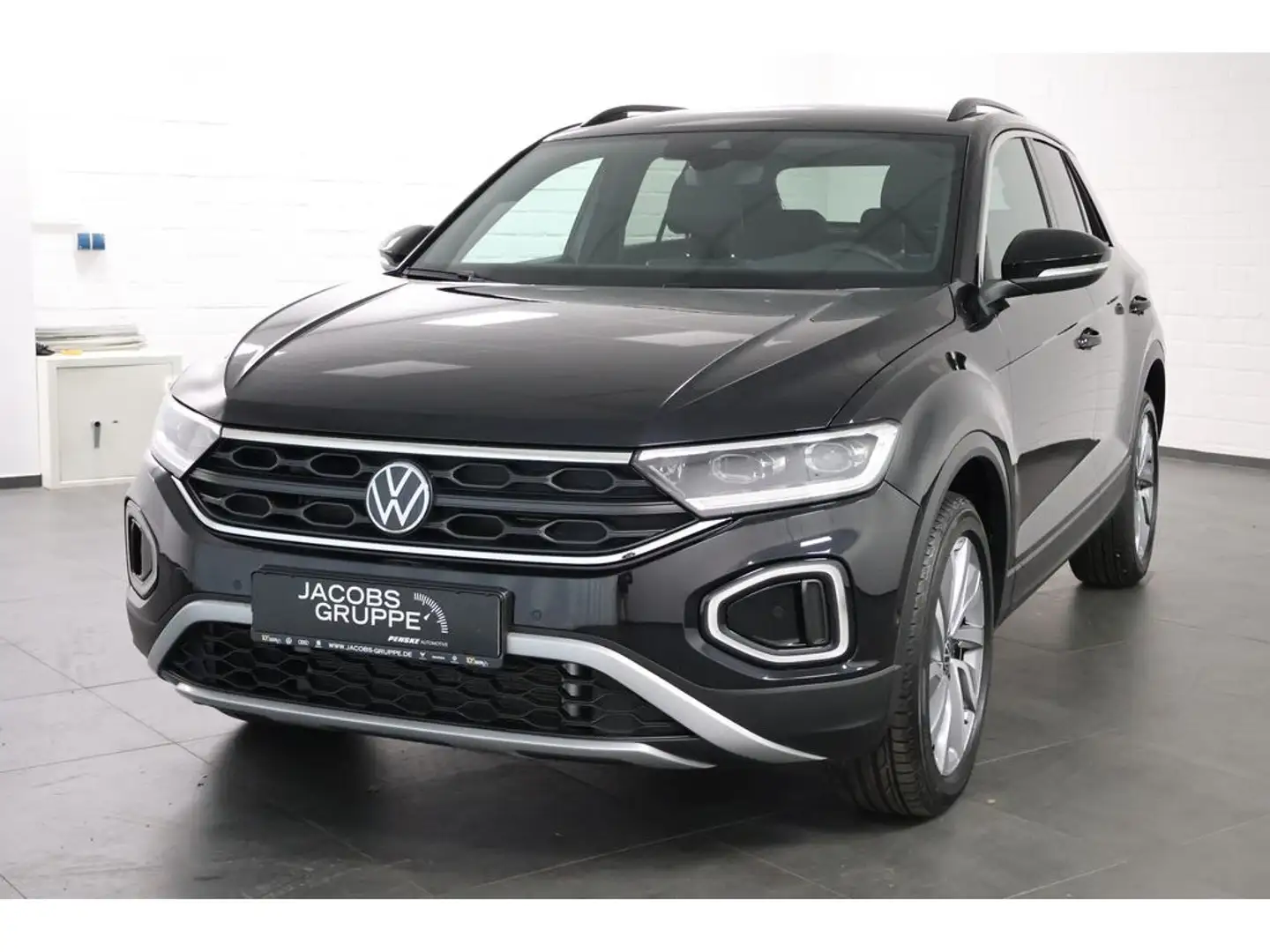 Volkswagen T-Roc 1.0 TSI Goal Navi,LED,RFK,ACC Schwarz - 2