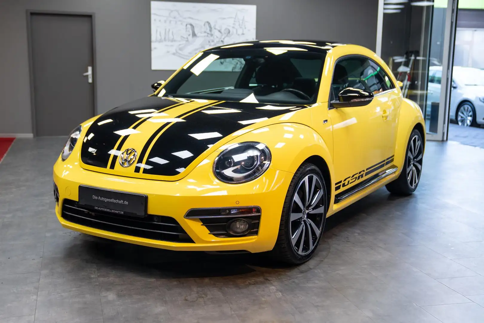 Volkswagen Beetle GSR 2.0 TSI DSG*BI-XENON*NAVI*PANO*SHZ* Gelb - 2