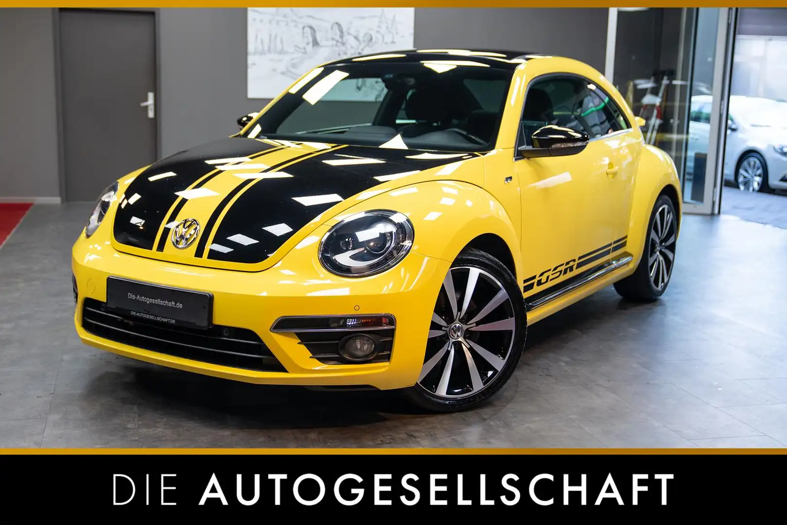 Volkswagen Beetle GSR 2.0TSI R-LINE*BI-XENON*NAVI*PANO*SHZ* Gelb - 1