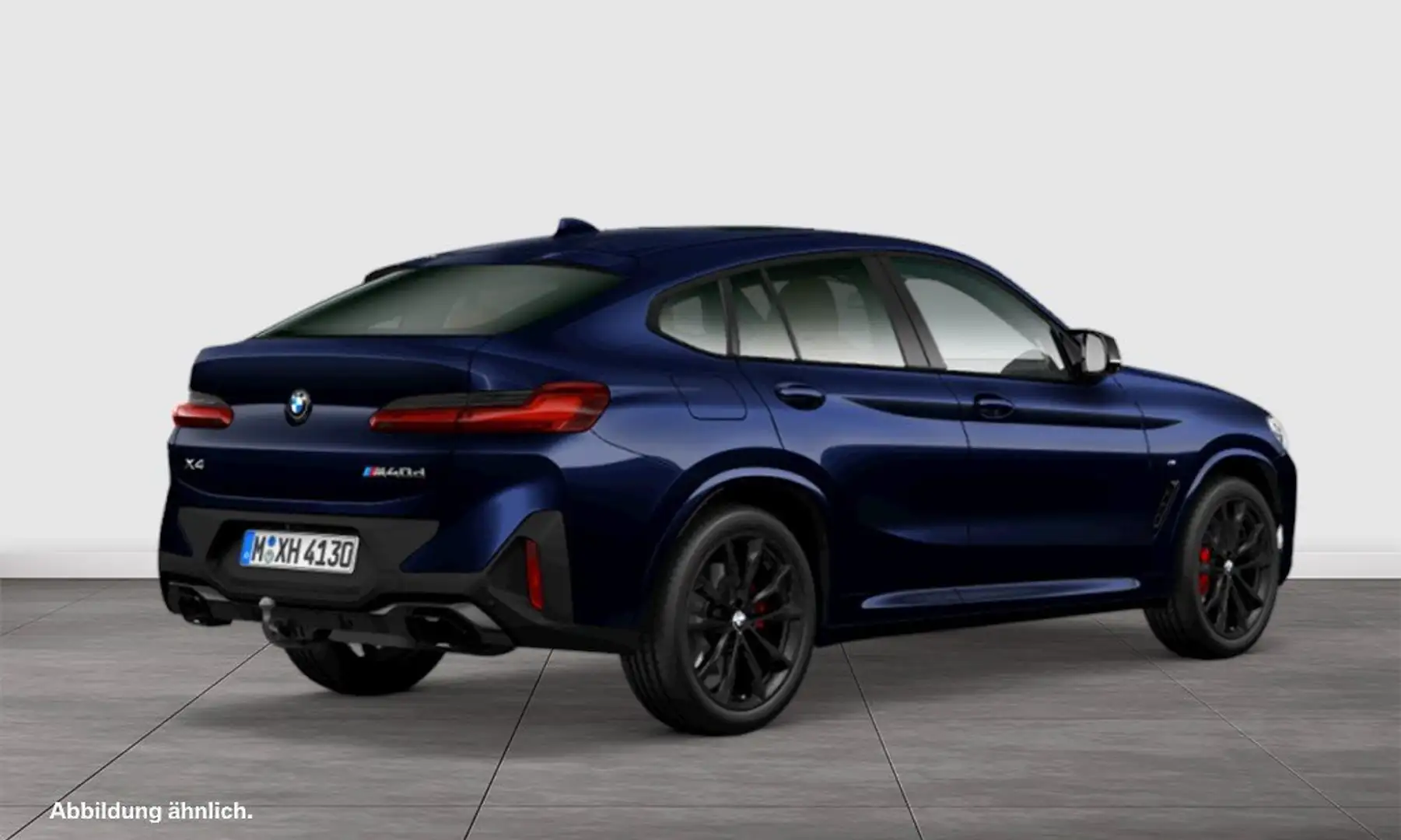 BMW X4 M 40d AHK DAProf Laser Pano HeadUp 360 Grad Blau - 2