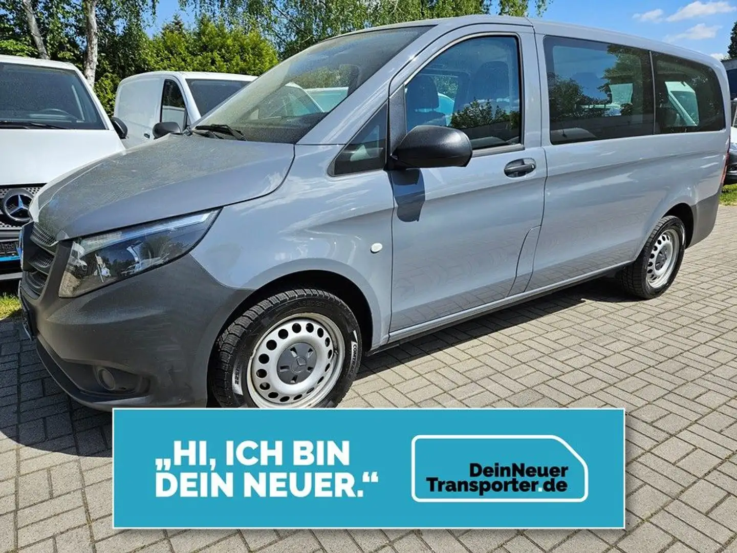 Mercedes-Benz Vito Tourer 114 CDI 2xKLIMA|9 SITZE|9G-TR|1.HAND Grijs - 1