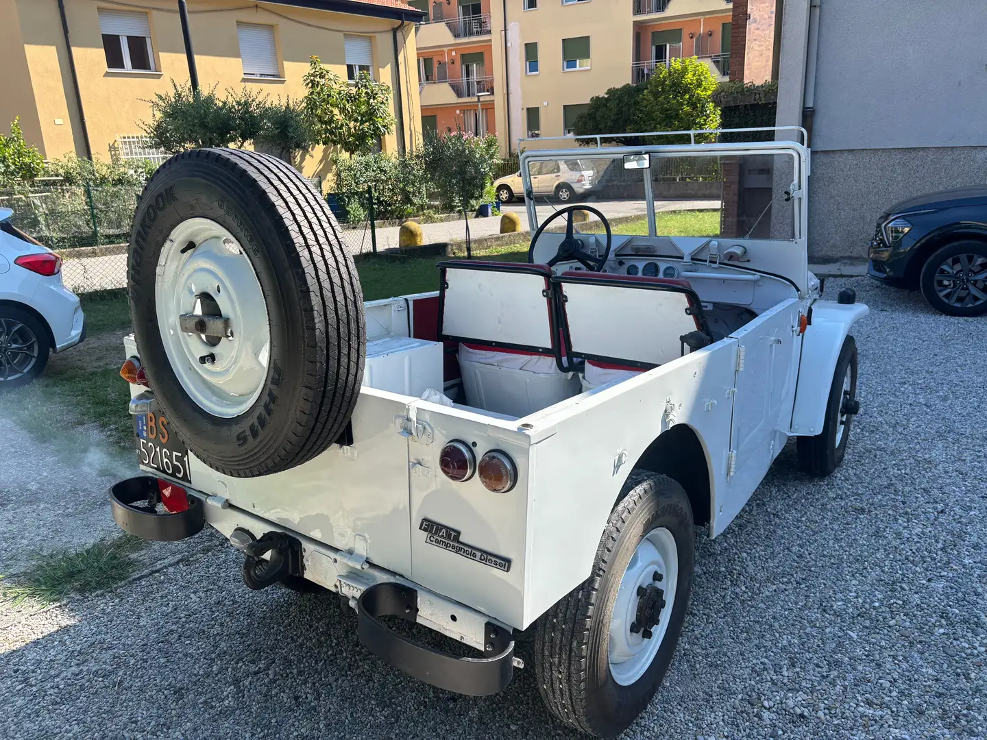 Fiat Campagnola 1.900 Diesel Hard Top Autocarro Bílá - 2