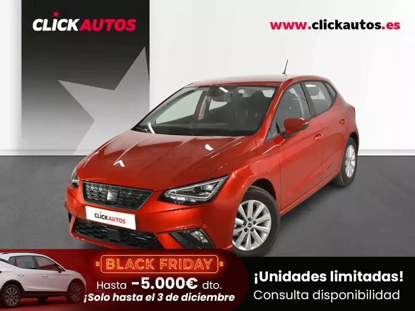 SEAT Ibiza 1.0 TSI 95CV Style XL Rojo - 1