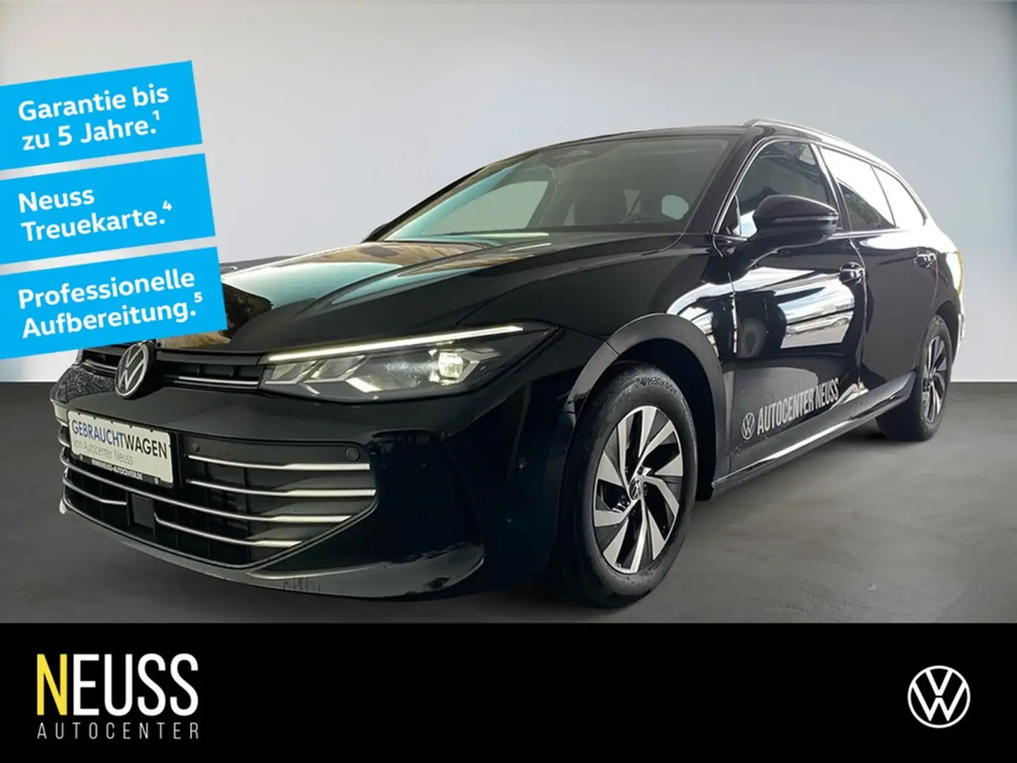 Volkswagen Passat Variant 2.0 TDI Business 360°+ACC+HUD+LED Negro - 1