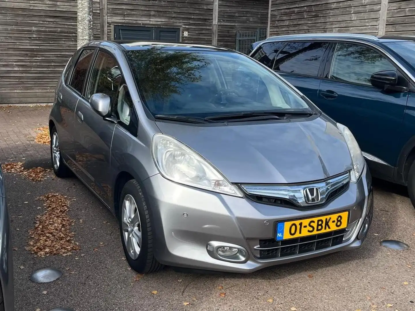 Honda Jazz 1.4 Hybrid Elegance Automatic - Panoramic roof Zilver - 2