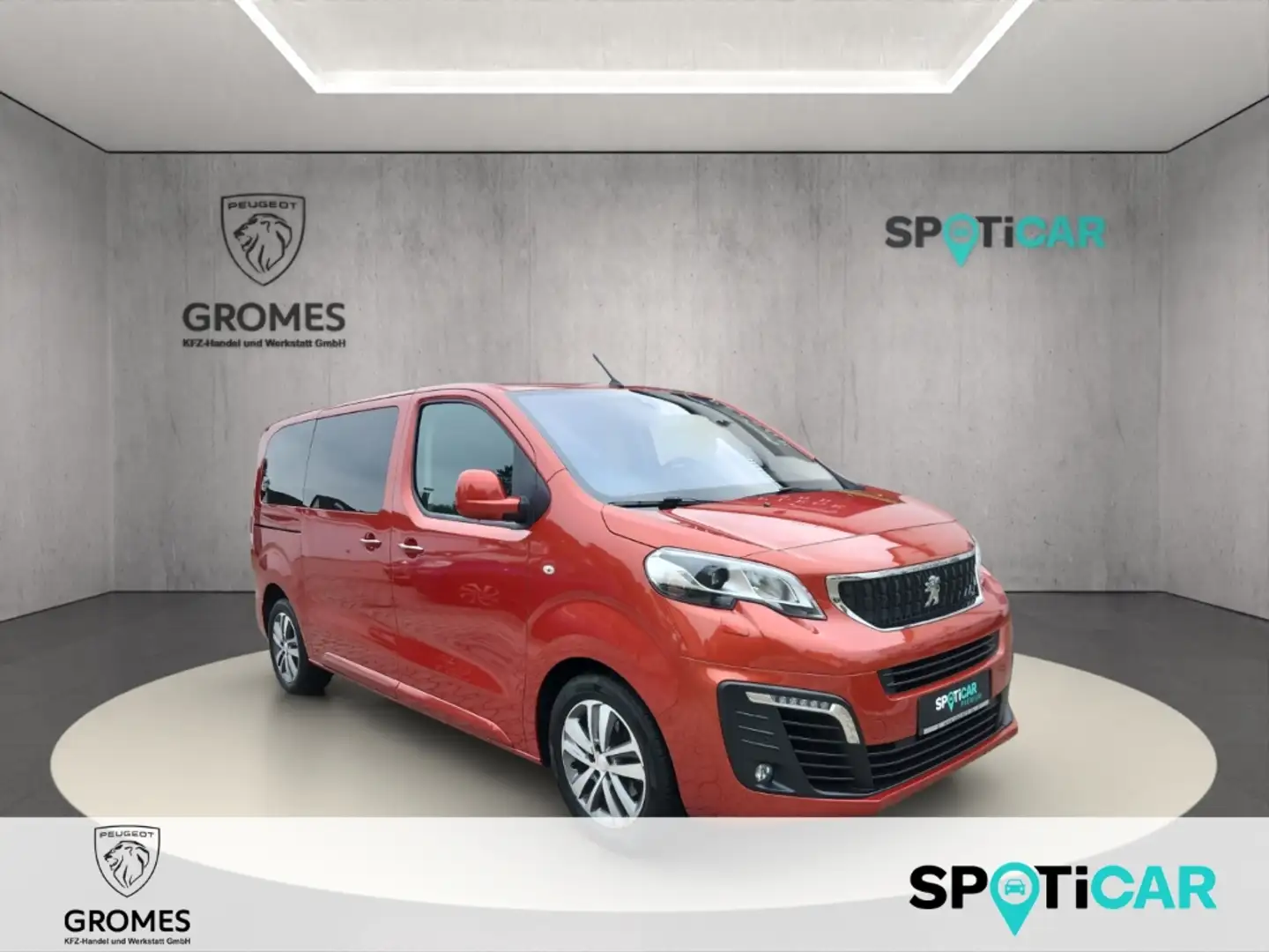 Peugeot Traveller Allure L2 2.0 BlueHDi 180 HUD AHK-abnehm. PANO Nav Rosso - 1