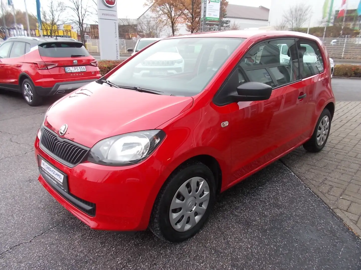 Skoda Citigo Cool Edition 1.0 TSI + Klima Rot - 1