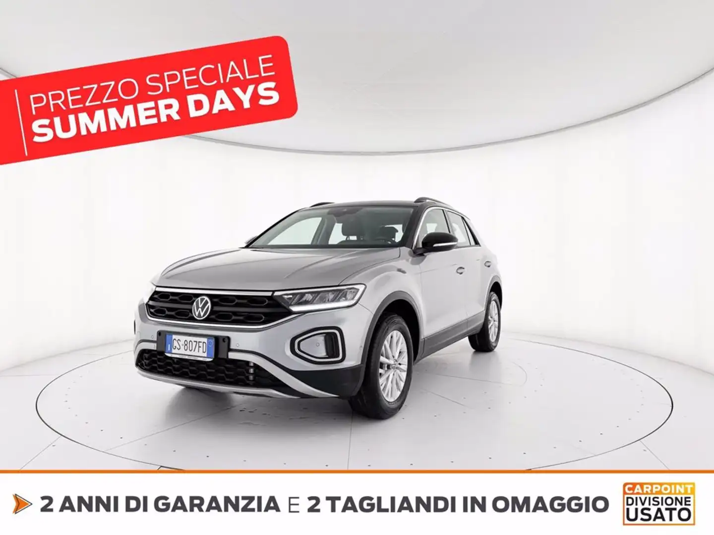 Volkswagen T-Roc 1.5 tsi life dsg Grigio - 1
