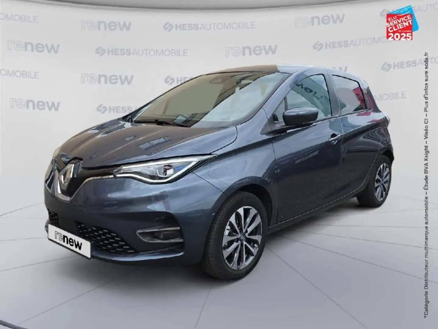 Renault ZOE Intens charge normale R110 Achat Intégral - 20 Cam Gris - 1