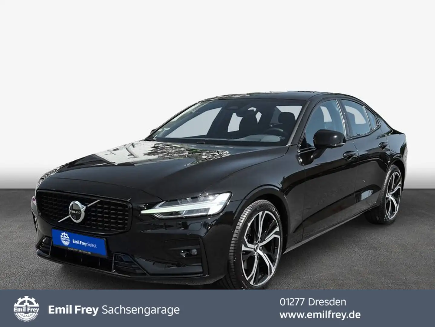 Volvo S60 B4 B DKG Plus Dark Stdhzg * Glasdach Schwarz - 1