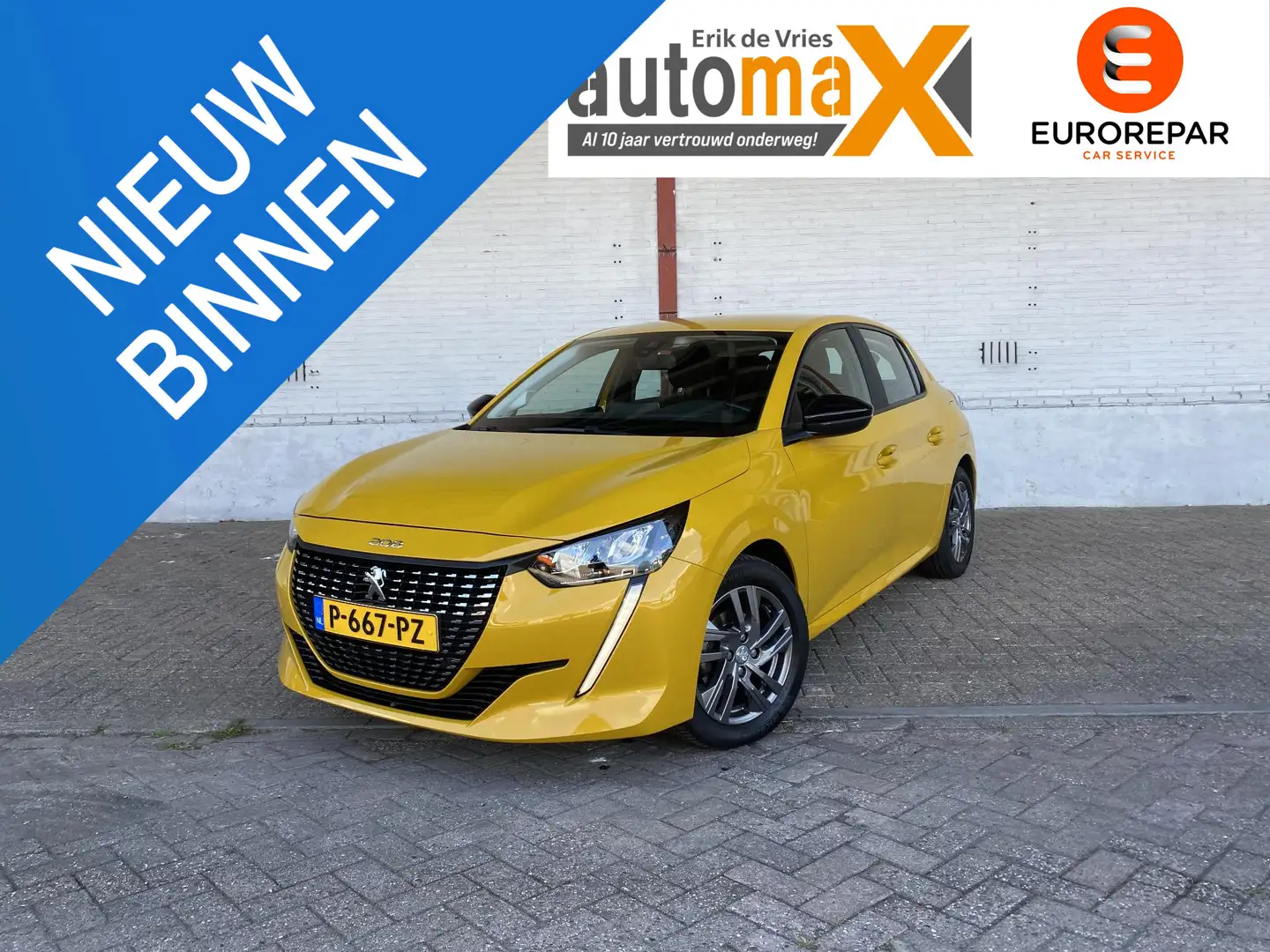 Peugeot 208 1.2 Allure |1ste eiegnaar!|Dealer Onderhouden!| Gelb - 1
