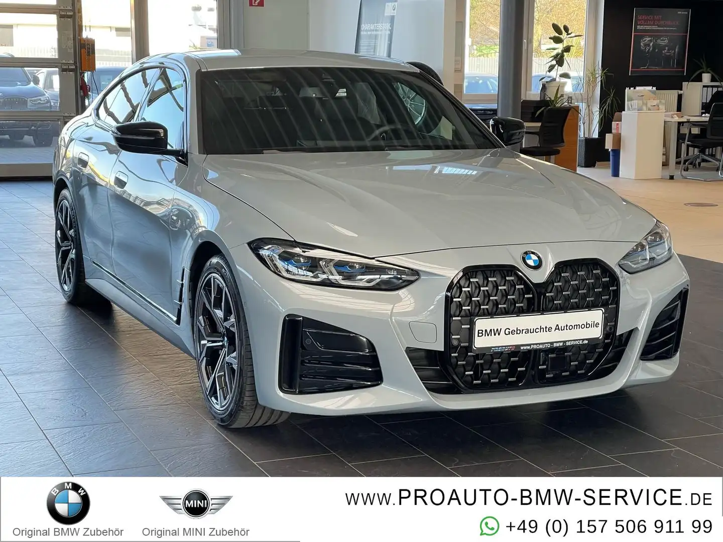 BMW 430 i Gran Coupe M Sport Laser/HUD/LiveCoPro/19" Grijs - 1