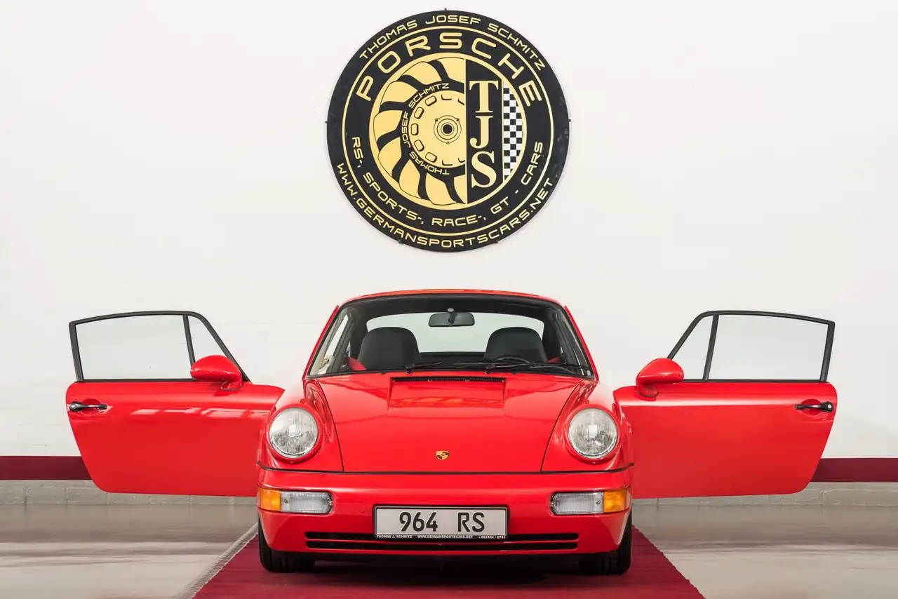 Porsche 964 RS/ Erstlack/ geringe KM/ matching numbers, foto 3