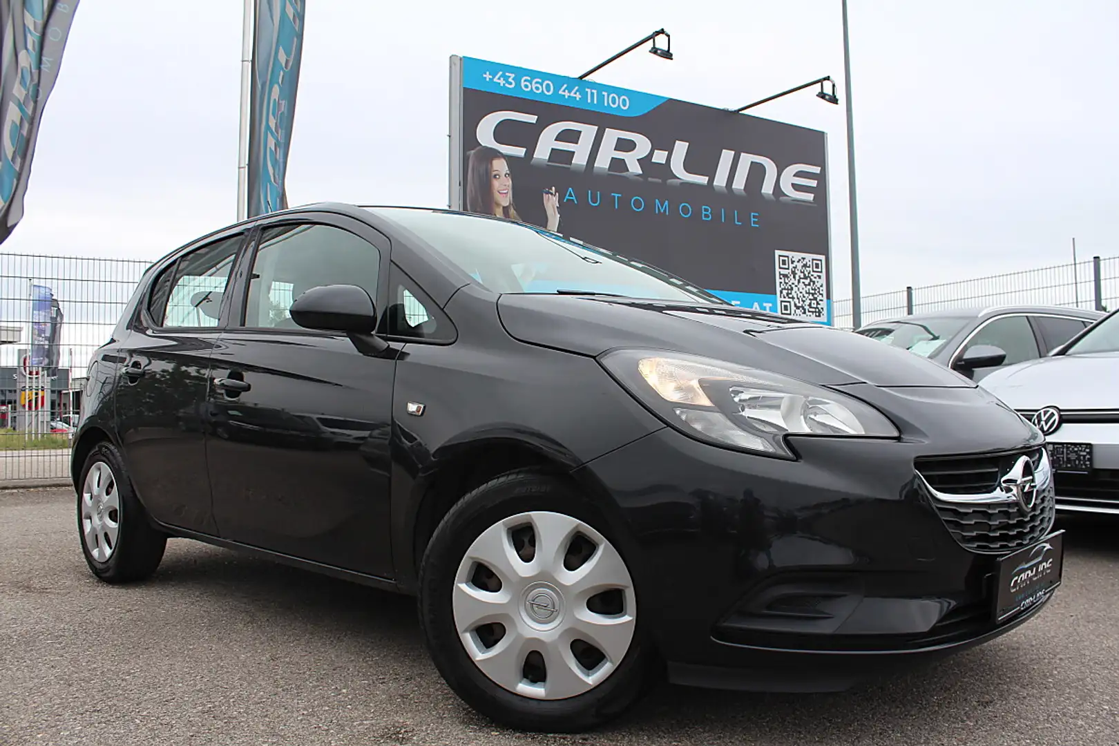 Opel Corsa 1,2 Ecotec Edition TEMPOMAT LENKRADHEIZUNG SITZ... Schwarz - 1