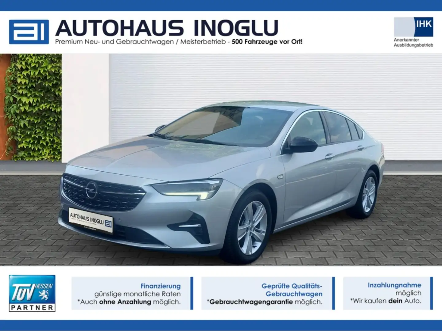 Opel Insignia 2.0*Elegance*Navi*LED*F RKam*Le Shz*AGR Silver - 1