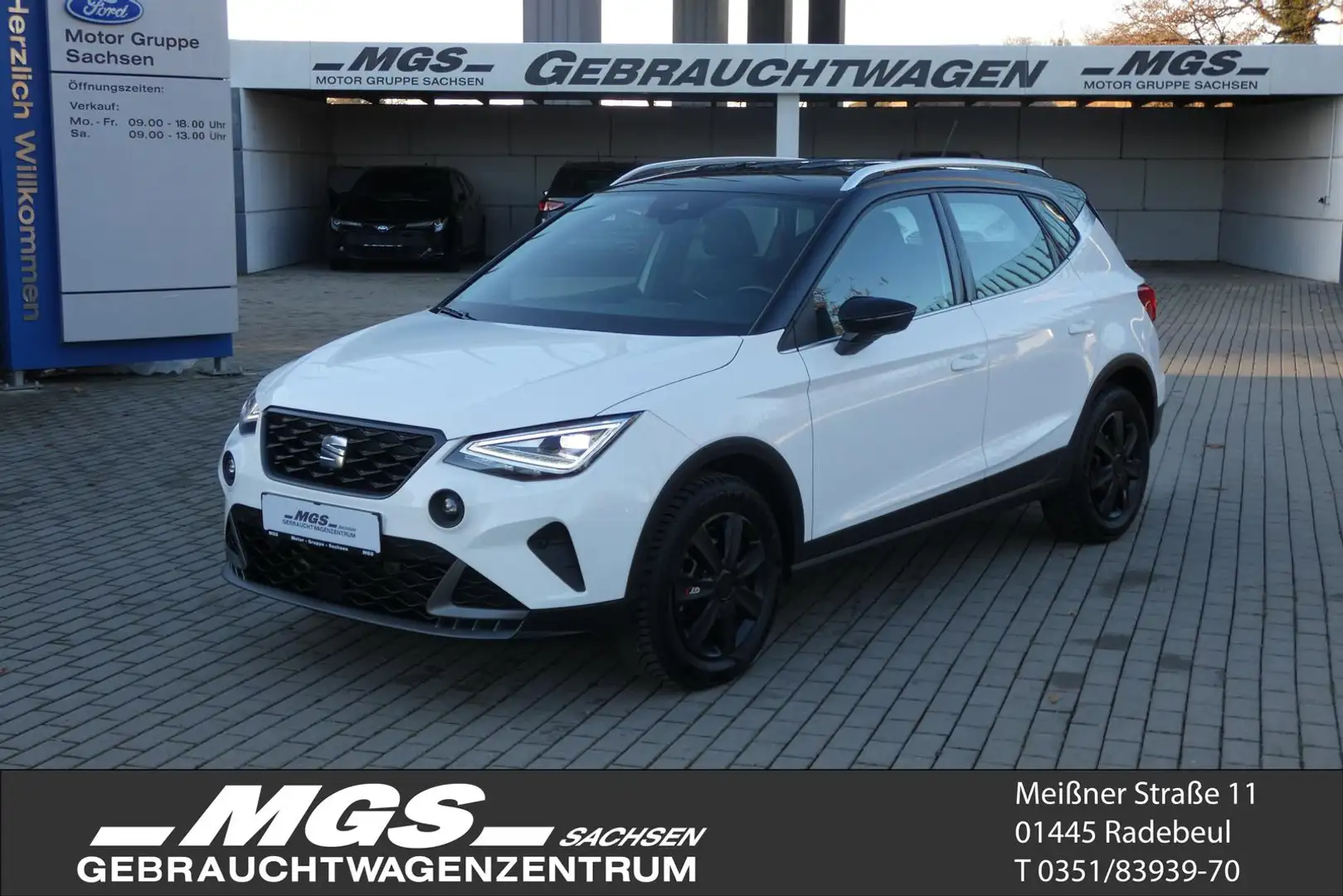 SEAT Arona 1.0 TSI 'FR' Fast Lane #BEATS #WINTER #AHK Weiß - 1