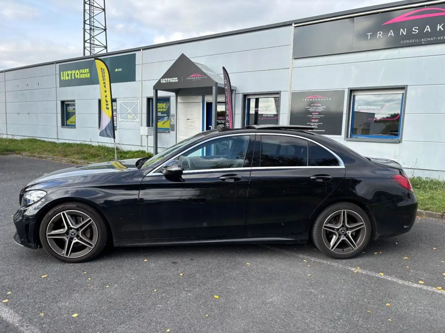 Mercedes-Benz C 180 180 d 9G-Tronic AMG Line Noir - 2