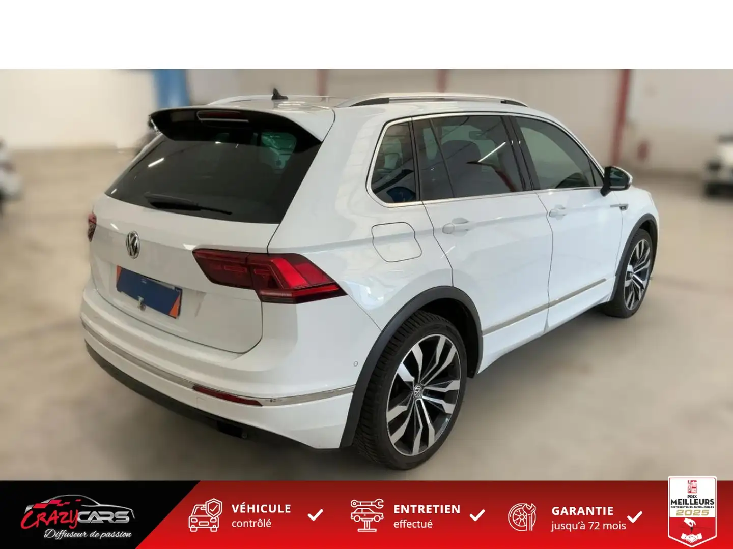 Volkswagen Tiguan Carat 4Motion 2.0 TDI 190 DSG 7 - PANO - VIRTUAL Blanc - 2