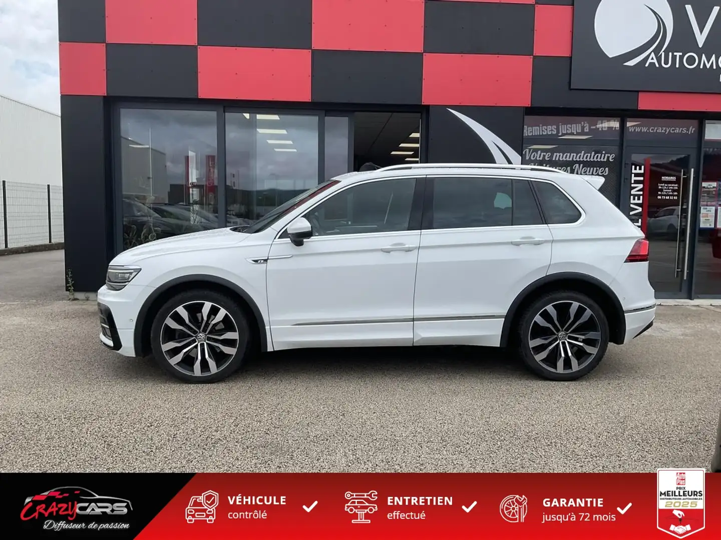 Volkswagen Tiguan Carat 4Motion 2.0 TDI 190 DSG 7 - PANO - VIRTUAL - Wit - 2