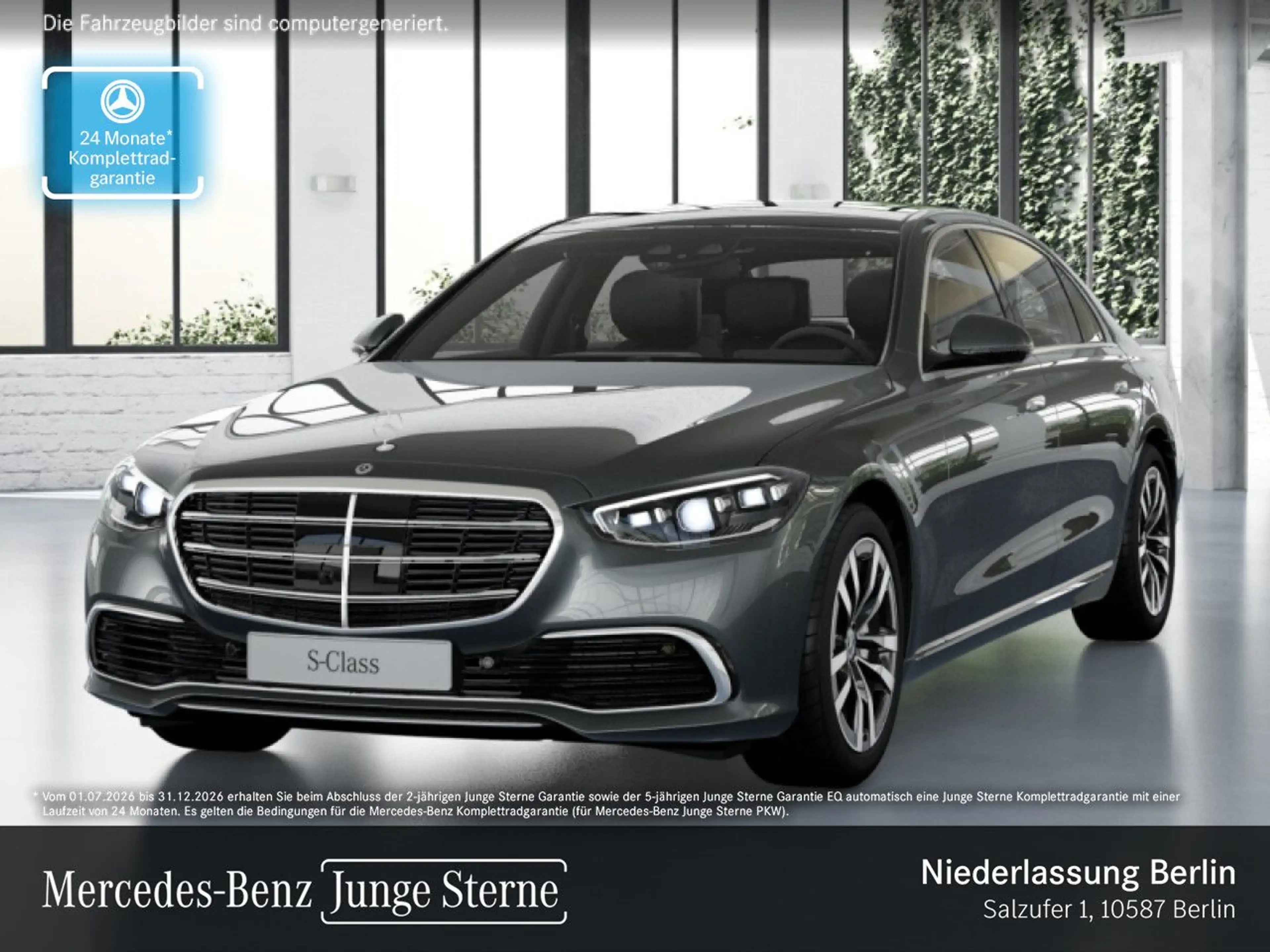 Mercedes-Benz S 600 S 580 L 4M PANO+MULTIBEAM+BURMESTER3D+STHZG+19"+TV