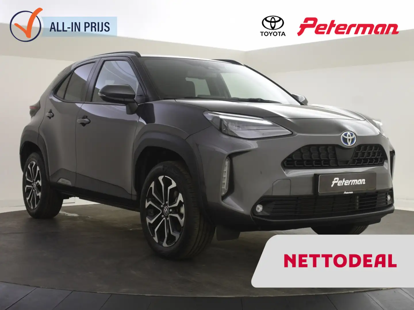 Toyota Yaris Cross Netto Deal * 1.5 Hybrid Style Edition | Panoramada Grijs - 1