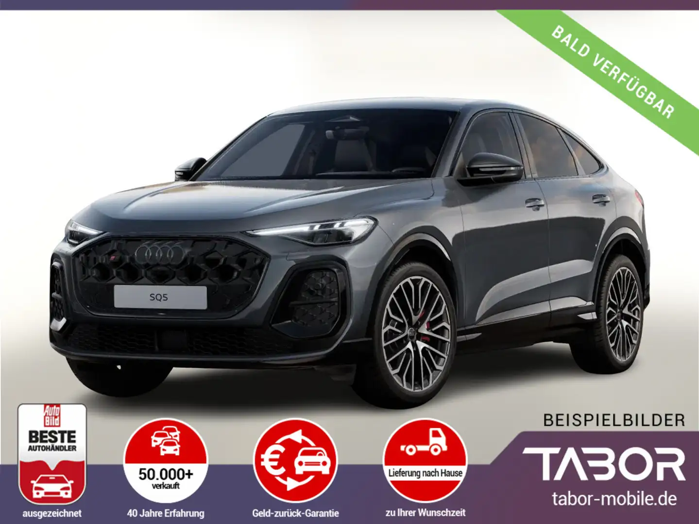 Audi SQ5 Sportback TFSI edition one Tech+ Luft Pano Gris - 1