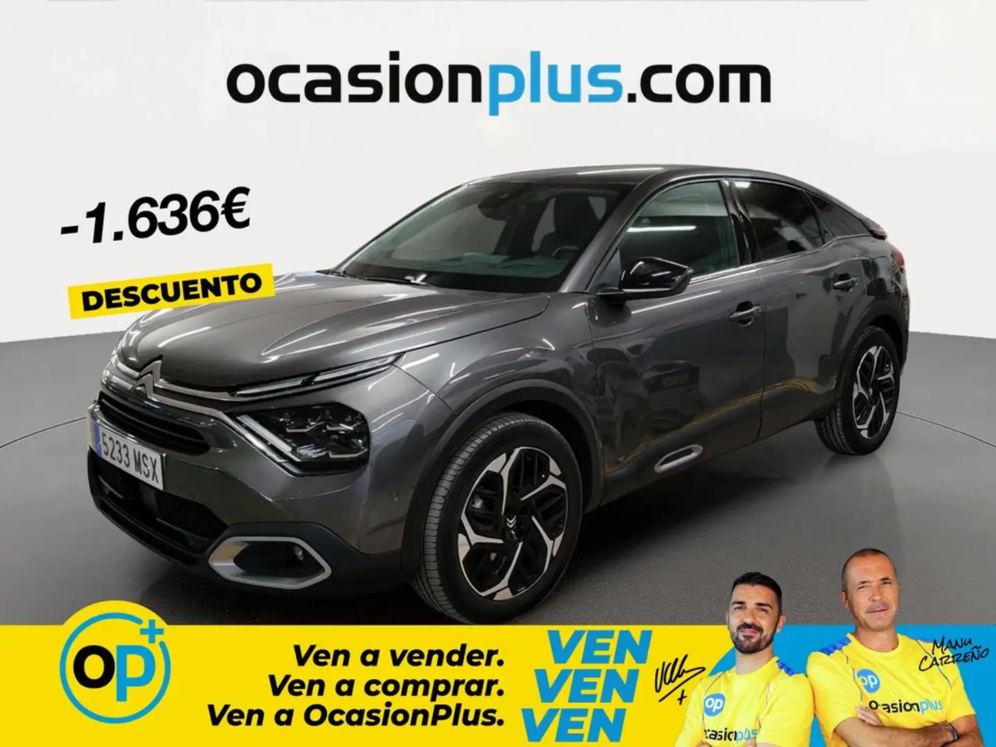 Citroën C4 Hybrid Max eDSC6 135 Gris - 1