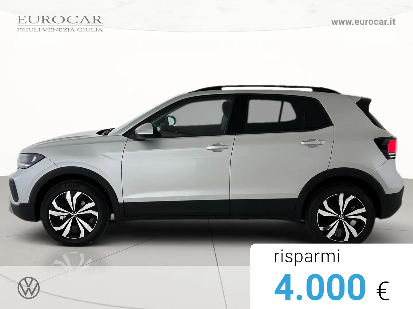 Volkswagen T-Cross 1.0 tsi edition plus 95cv Grigio - 2
