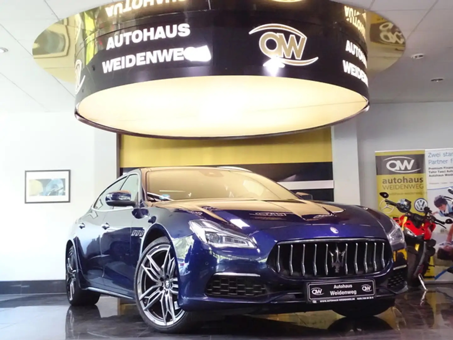 Maserati Quattroporte S Q4 Gran Lusso BRDFzg Navi Cam B&W Blue - 2