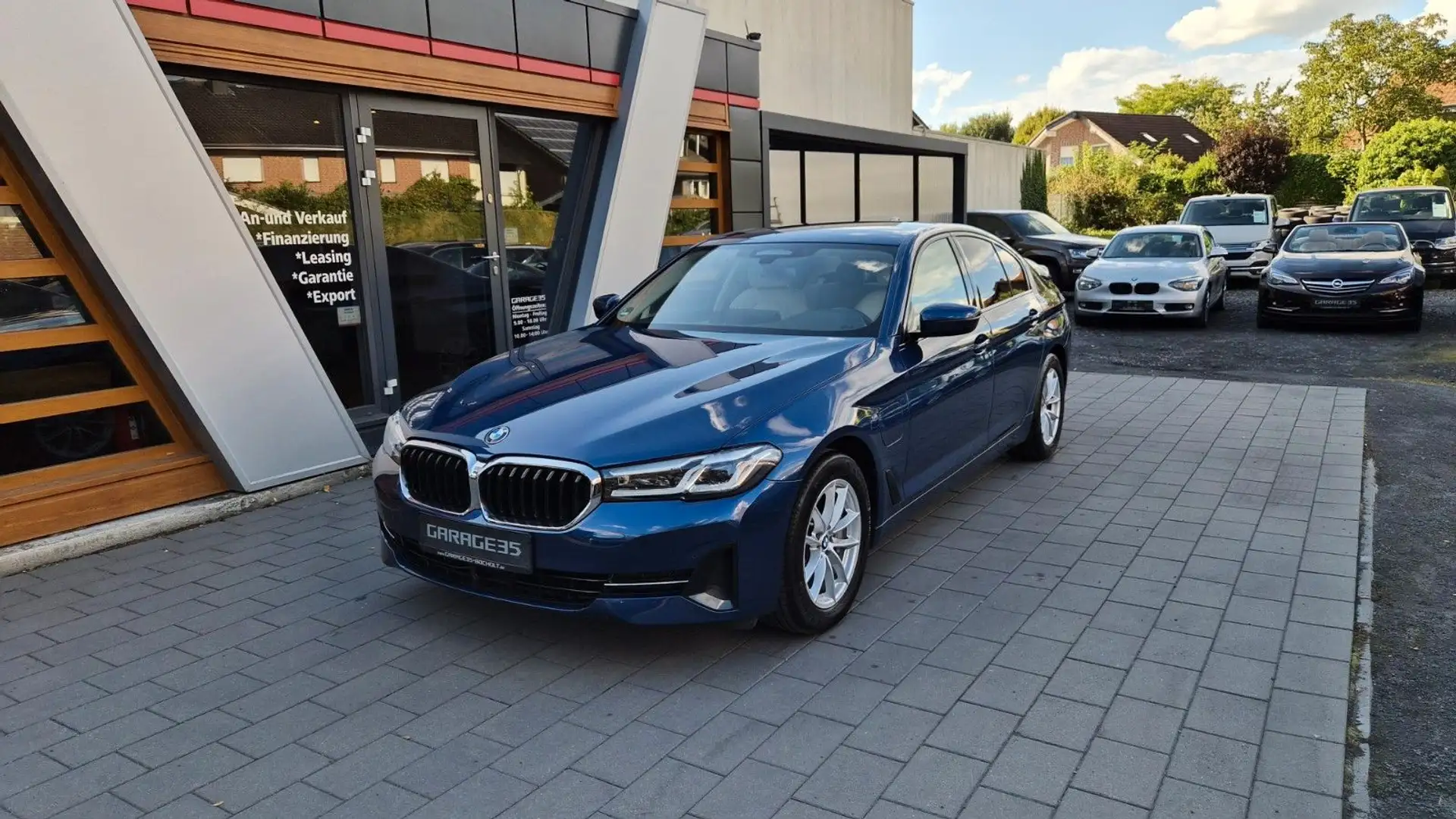 BMW 530 e Lim. xDrive/DA.ASSIST/VOLLLEDER/HIFI Bleu - 1