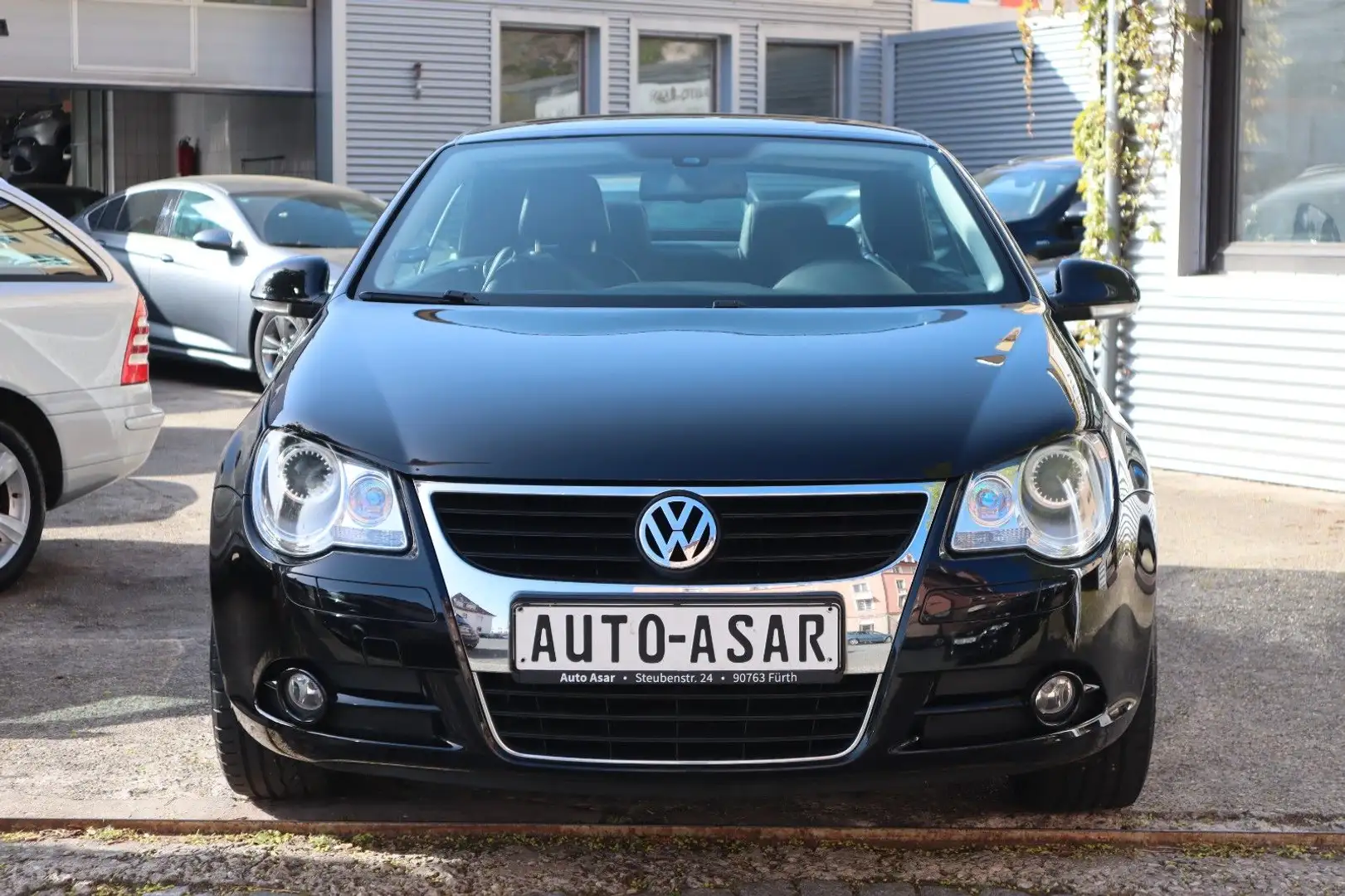 Volkswagen Eos 2.0 TDI/KLIMA/AUTOMATIK/LEDER/BI-XENON/NAVI Schwarz - 2