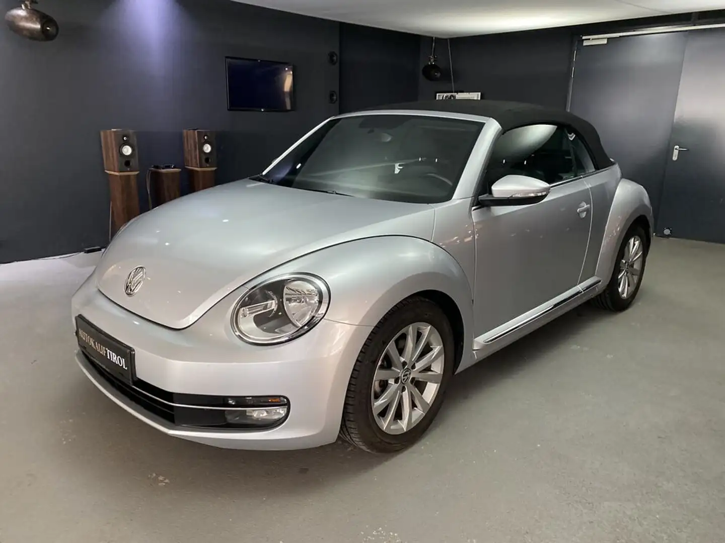 Volkswagen Beetle Design el*Verdeck *Windschott Zilver - 1