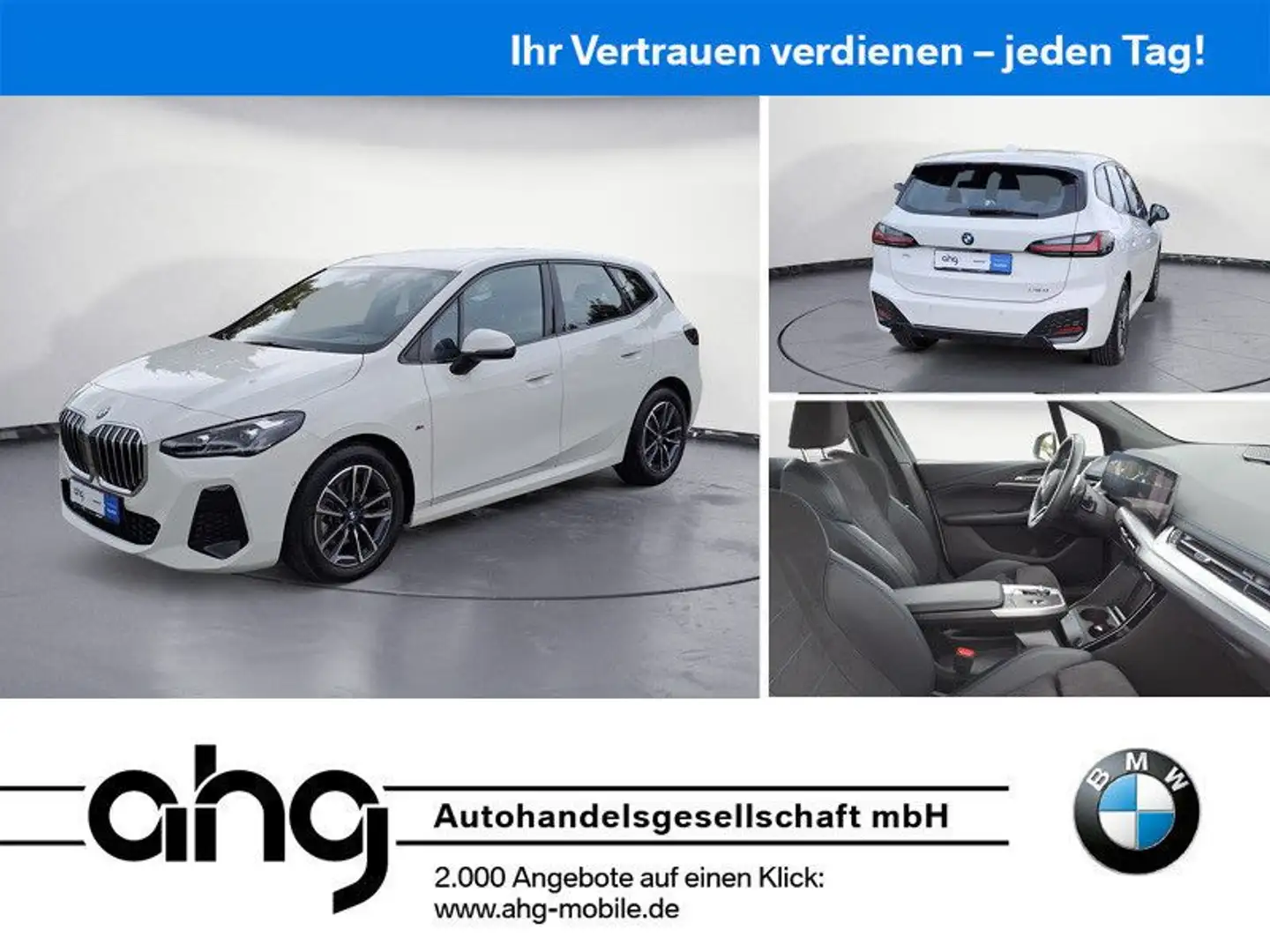 BMW 218 M-Sport *Navi*Kamera*Aktivsit Weiß - 1