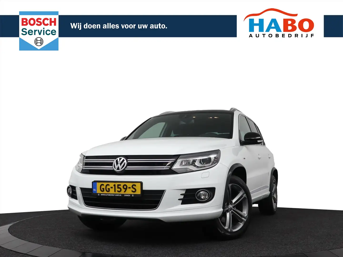Volkswagen Tiguan 1.4 TSI R-LINE EDITION CITYSCAPE ECC/CRUISE/NAV/ST Weiß - 1