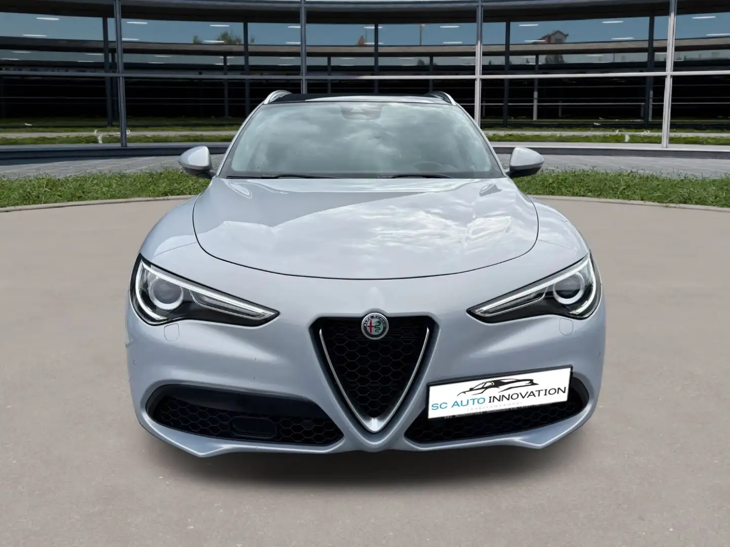 Alfa Romeo Stelvio Lusso Ti Q4 2.2+Bi-Xenon+DAB+Kamera+Lede Weiß - 2