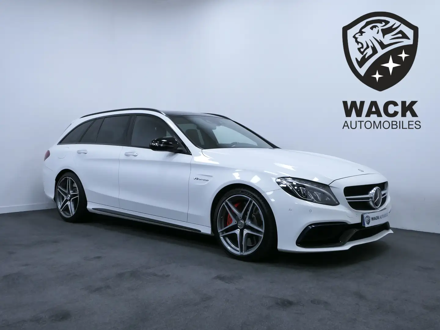 Mercedes-Benz C 63 AMG CLASSE C 63S BREAK AMG / 510 CV / KEYLESS / CAMERA Weiß - 1