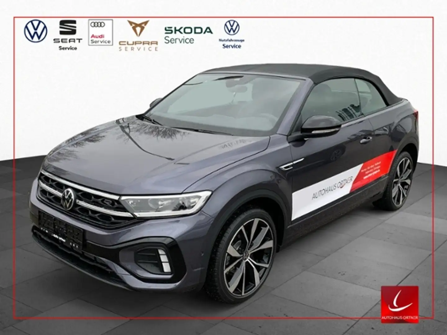 Volkswagen T-Roc Cabriolet 1,5 TSI DSG R-LINE BLACK STYLE MATRIX-L Grau - 1