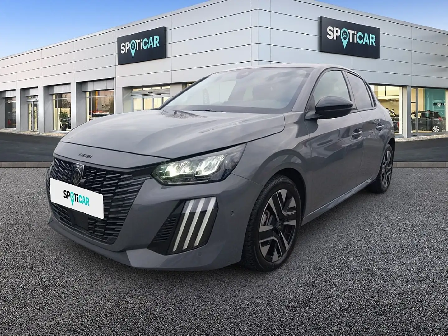 Peugeot 208 PureTech 100 S&S Allure Gris - 1