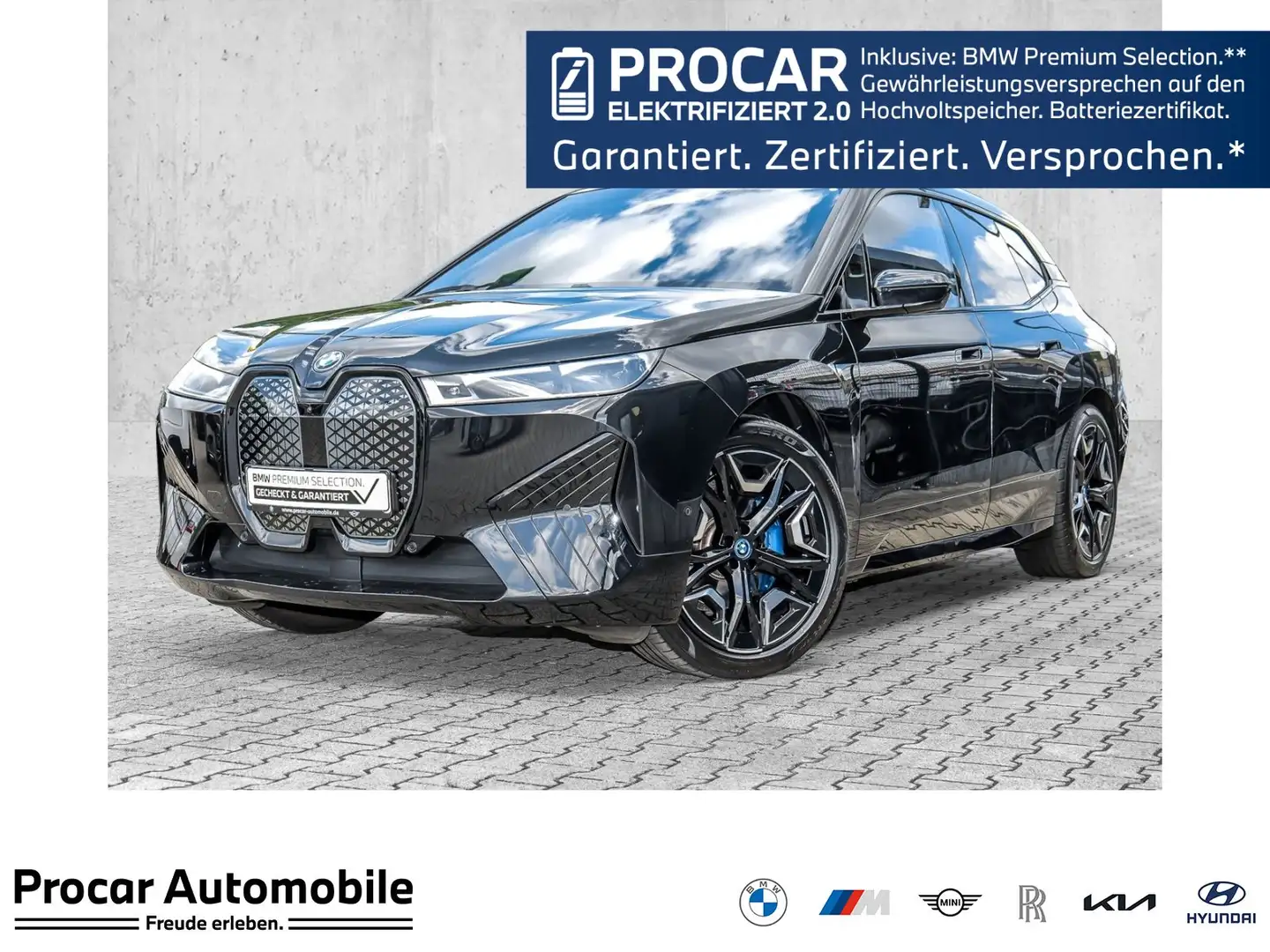 BMW iX xDrive40 Sportpaket AHK Pano Sky Lounge DA Prof. L Zwart - 1
