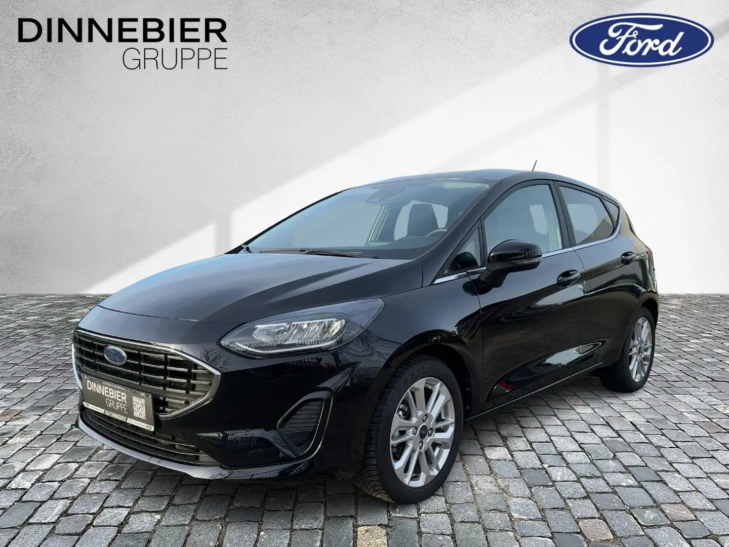 Ford Fiesta Titanium 1.0 l EcoBoost MHEV LED Fernlichtass. Noir - 2