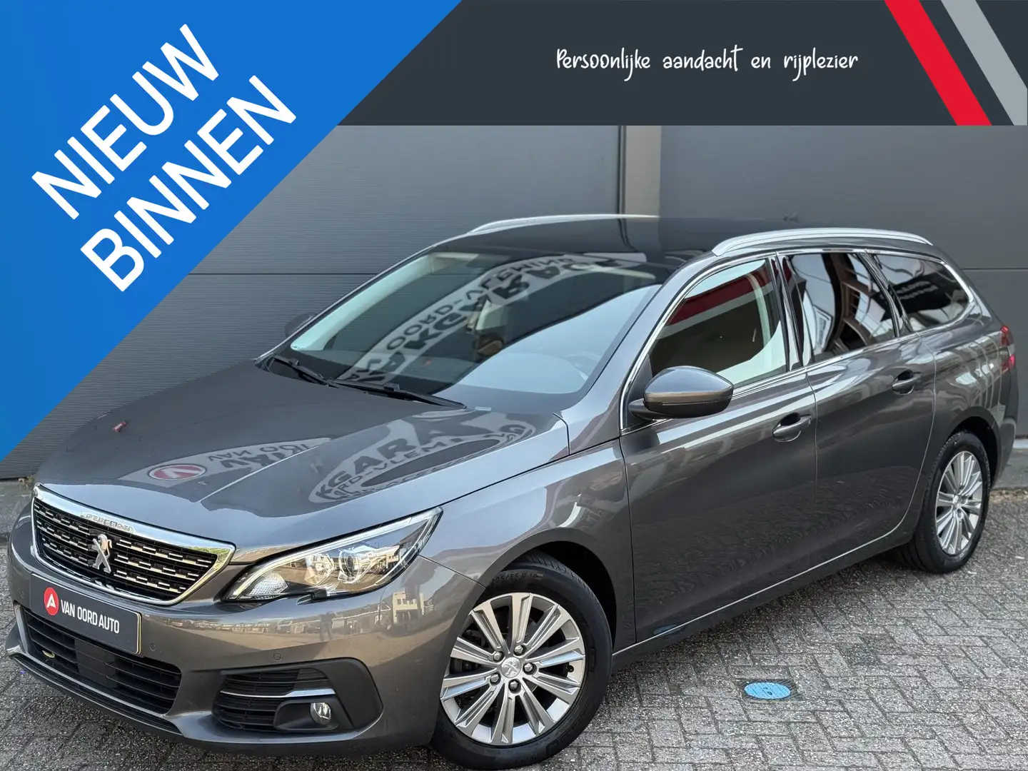 Peugeot 308 SW Trekhaak / Geen Import / 100% Onderhoud / 1e Ei Grijs - 1