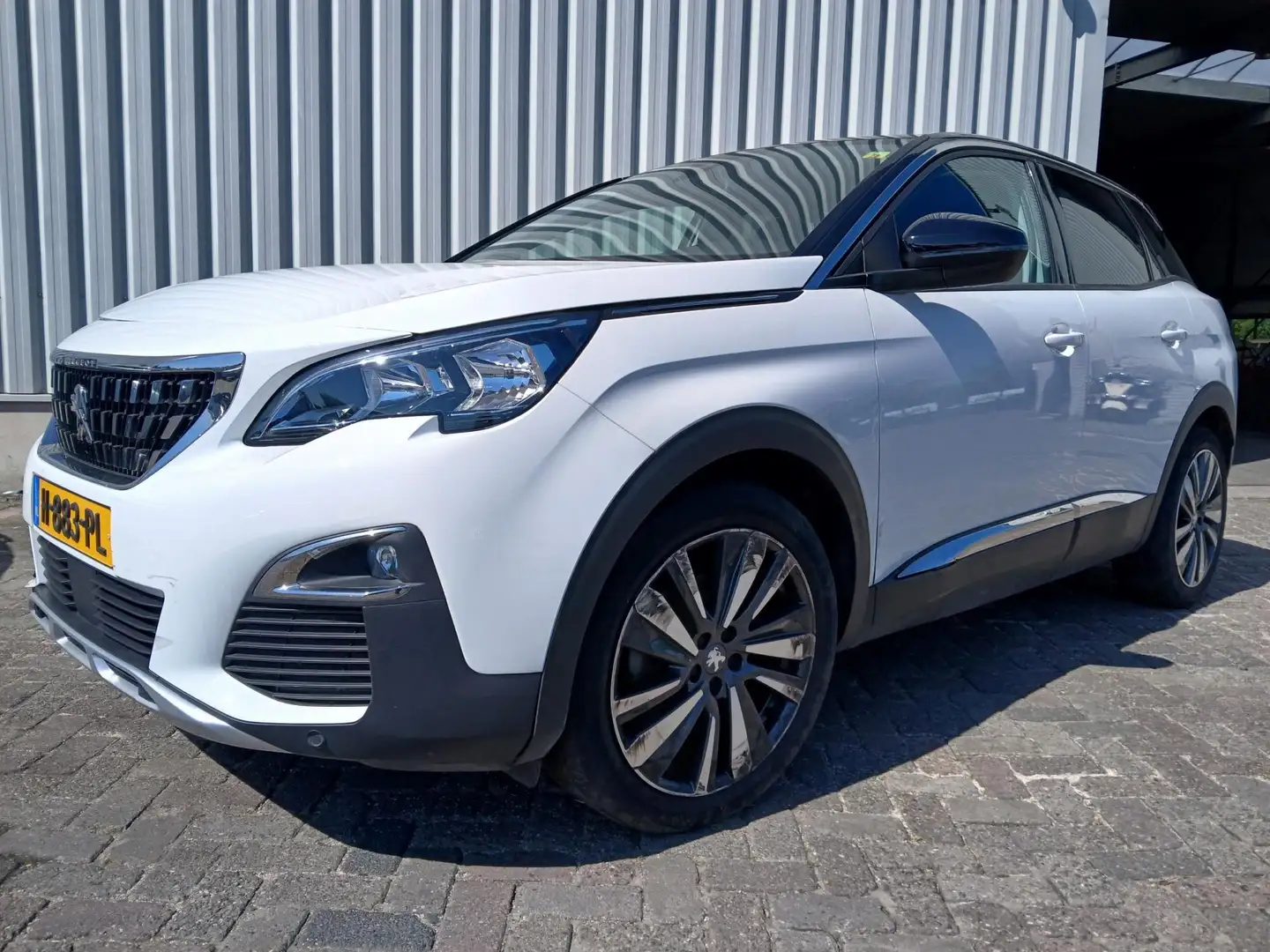 Peugeot 3008 1.2 PureTech Allure - Clima - Rechter Zijschade - Weiß - 2