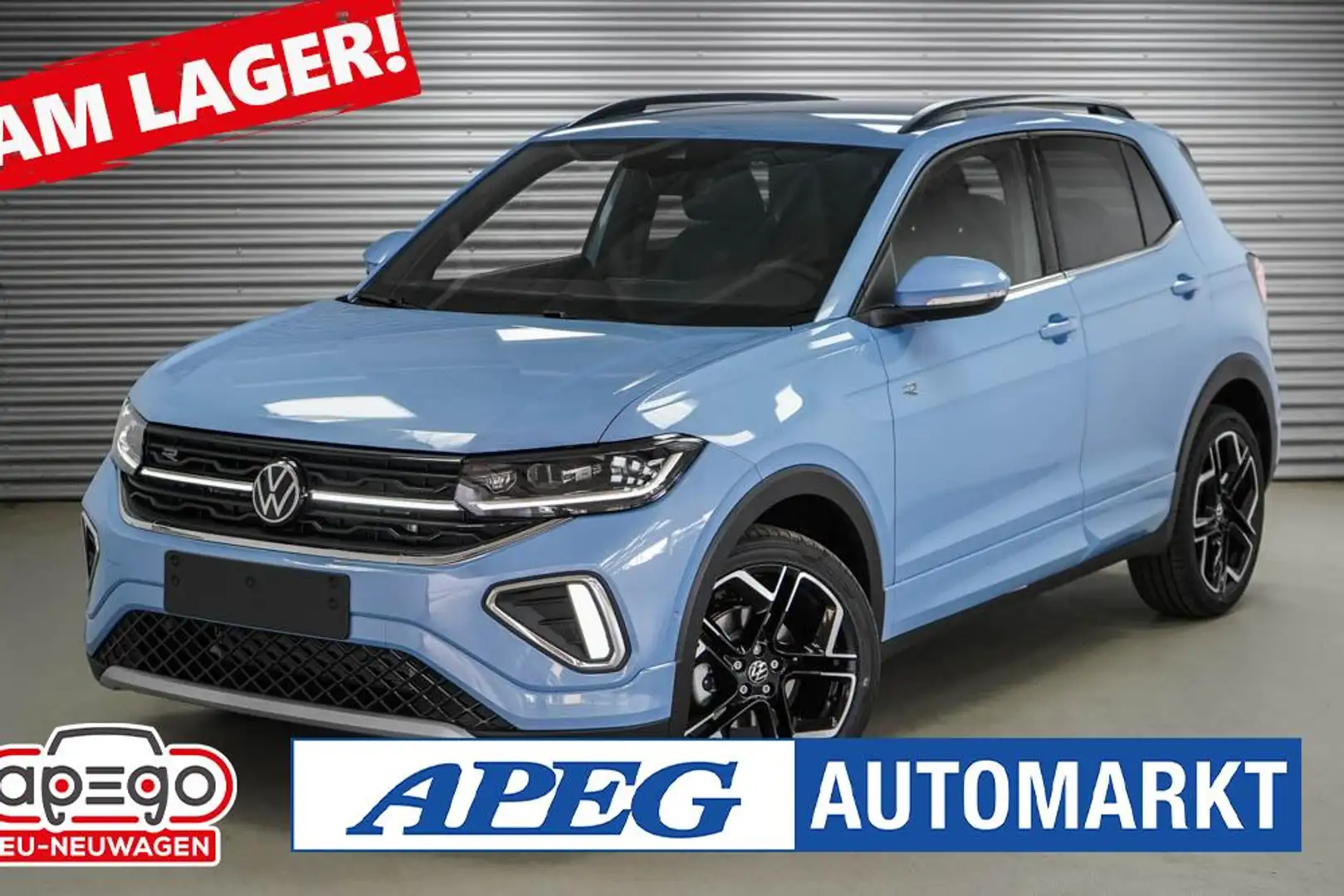 Volkswagen T-Cross 1,5 TSI DSG R-Line Blau - 1