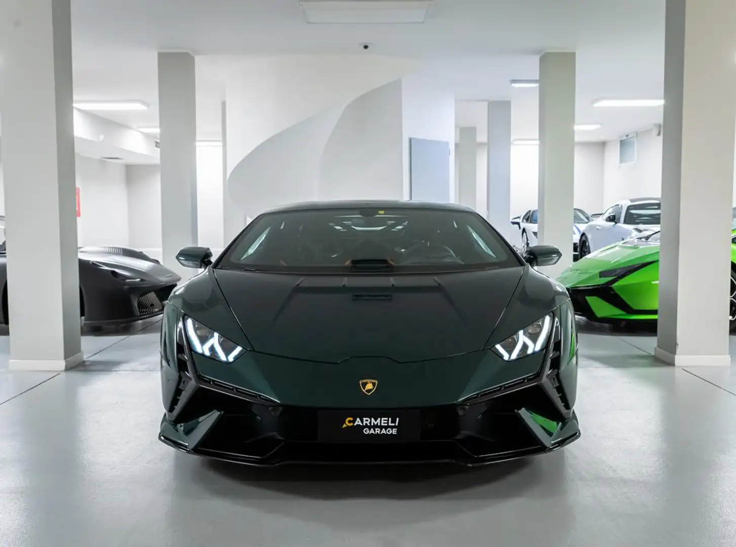 Lamborghini Huracán 5.2 V10 Tecnica -IVA ESPOSTA-VERDE HYDRA-ROLL BAR Grün - 2