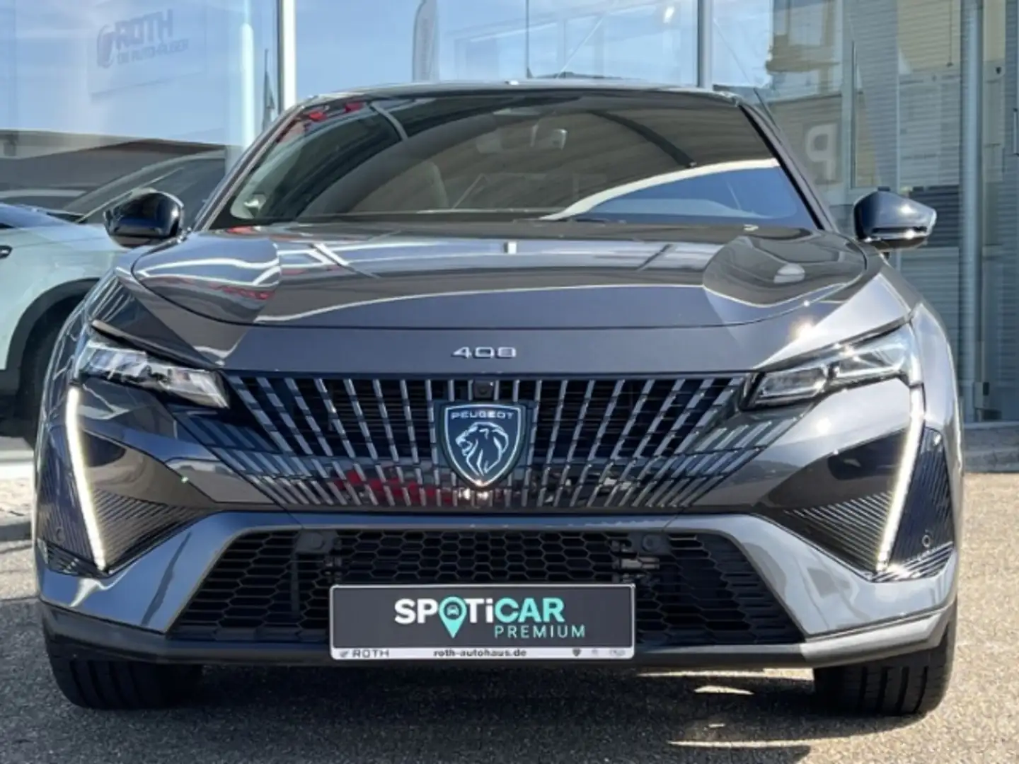 Peugeot 408 Plug-In Hybrid 225e-EAT8 GT FOCAL Schiebedach Gris - 2
